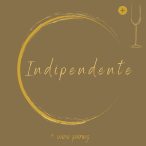9 portate - Indipendente + wine pairing